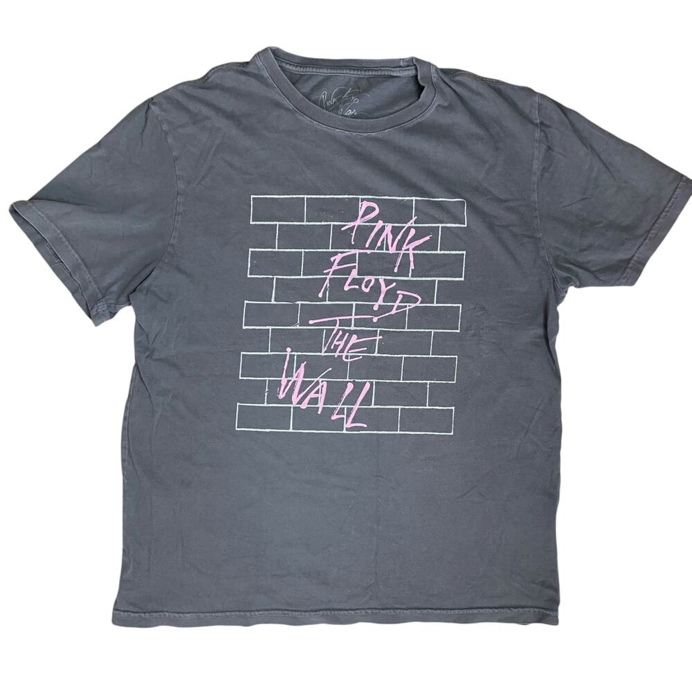 Pink Floyd The Wall Lucky Brand Band Tee Shirt Medium Gray